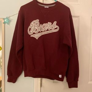 Missouri State University bears crewneck hoodie